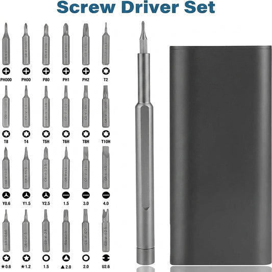 24-in-1 Precision Screwdriver Kit â Multi-Bit Repair Tool Set