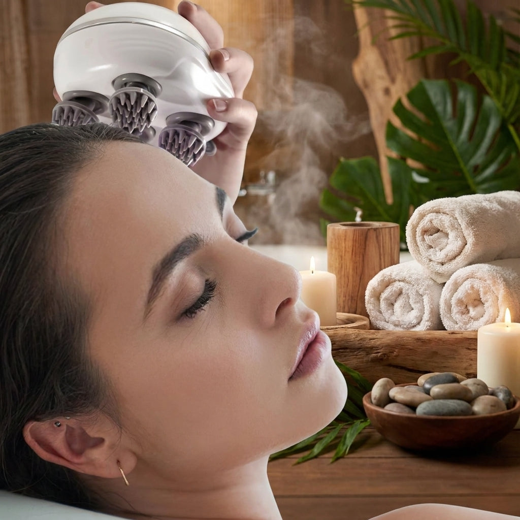 Rechargeable Scalp Massager – Electric Head & body Massager